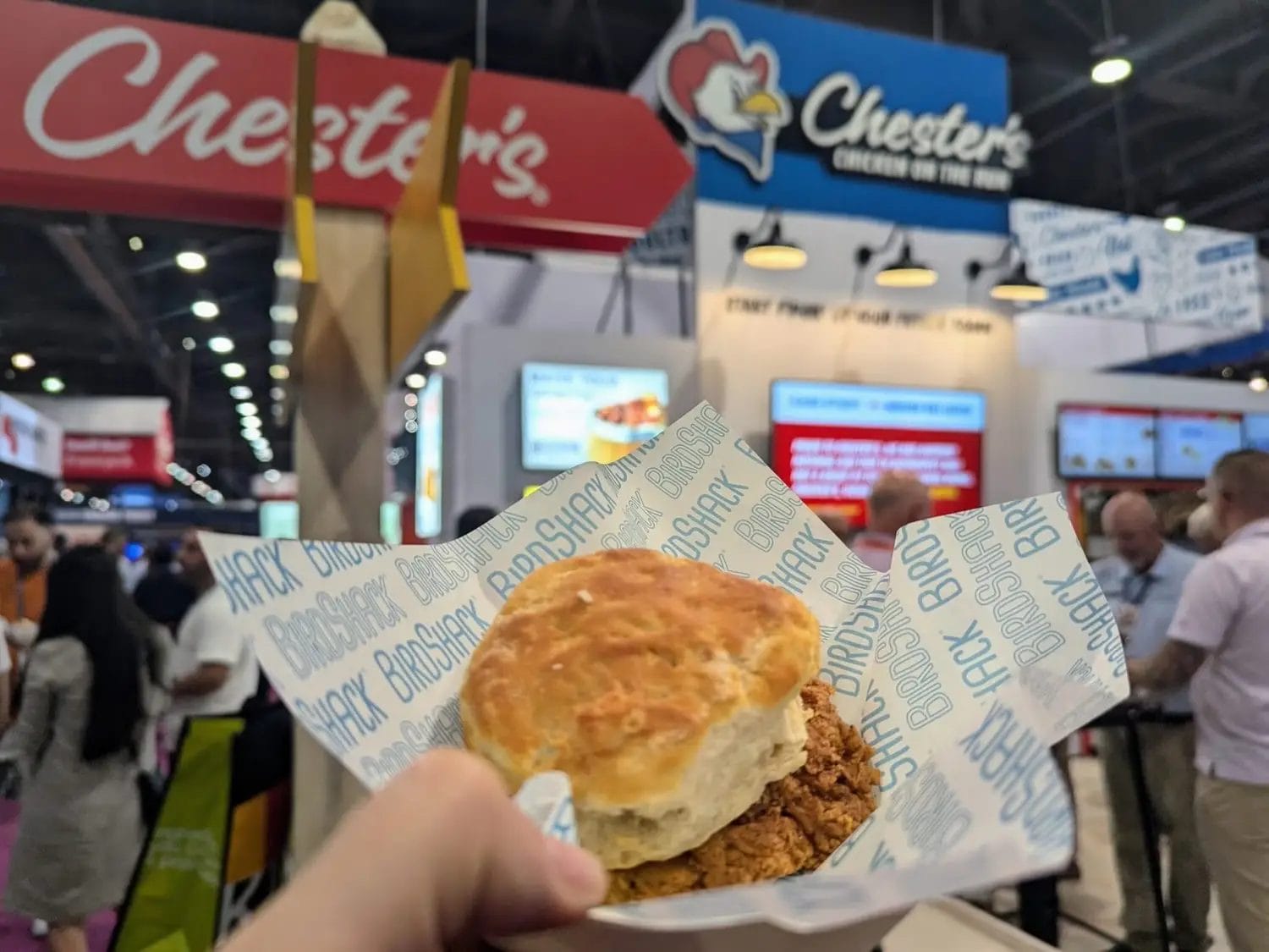 Chesters at trade show